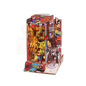 <span class=keywords><strong>Casa</strong></span> Pequeña para Armar, Modelo SL-25, <span class=keywords><strong>Casa</strong></span> en Miniatura para Competencia <span class=keywords><strong>de</strong></span> Skateboarding, Juguete Decorativo Hecho a Mano - Product Image 5