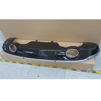 Q5 hinten stoßstange diffusor WITH GROSS BLACK WITH SILVER STRIP For Audi facelift RSQ5 Style hinten stoßstange diffusor 2013 2014 2015