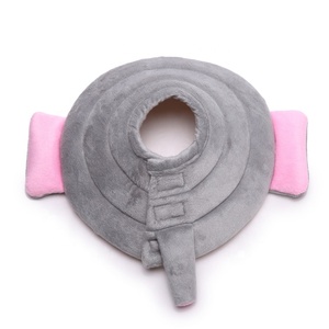 Nuevo diseño de la flor de algodón en forma de perro de mascota Elizabeth <span class=keywords><strong>Collar</strong></span>