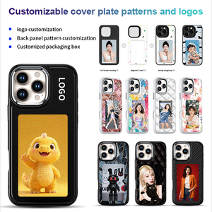 Étui de téléphone AERMY NFC à écran encre, étui de téléphone à écran projecteur <span class=keywords><strong>4</strong></span> couleurs avec images personnalisées, TPU+PC anti-collision et résistant aux chocs - Product Image 6