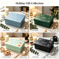 Boîte cadeau de luxe rigide pour vin, estampage à chaud, personnalisée, pour spiritueux et champagne, emballage OEM ODM pour l'alimentation et le shopping