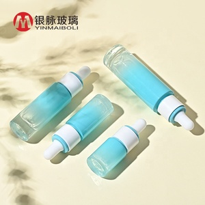 Yinmai hình trụ vai mỹ phẩm 5ml 10ml 15ml <span class=keywords><strong>18ml</strong></span> 30ml 1oz Chai nhỏ giọt tinh dầu chai thủy tinh nhỏ giọt - Product Image 2