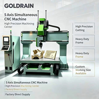 Meilleure machine de découpe CNC 5 axes pour le bois, machine de sculpture 3D pour mousse avec table de travail mobile