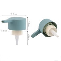 Têtes de pompe de gel douche et de désinfectant pour les mains d'hôtel de vente directe du fabricant en gros, pompes de presse en plastique ABS, têtes de pompe à mousse