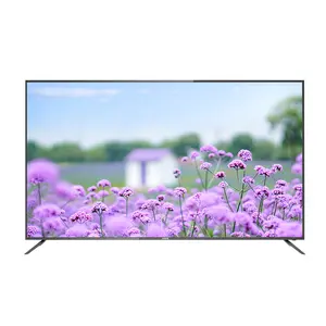 Fabrika ucuz düz ekran 50/55/65/75 inç UHD 4k Led televizyon akıllı wifi TV televizyonlar LCD LED TV