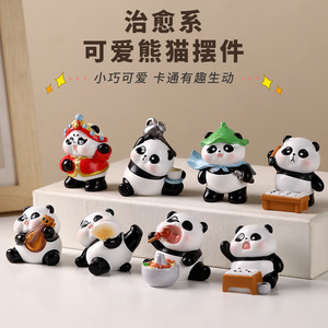 ของตกแต่งโต๊ะทำงานรูปแพนด้าน่ารัก น้ำหนักเบา ดีไซน์ทันสมัย อุปกรณ์ตั้งโต๊ะ ของขวัญวันเกิดสำหรับเด็กผู้หญิง - Product Image 3