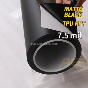 1.52*15M TPU PPF Film AEP Marque Noir Mat 7.5mil Manteau De Voiture Enveloppe Complète Peinture Film De Protection - Product Image 2