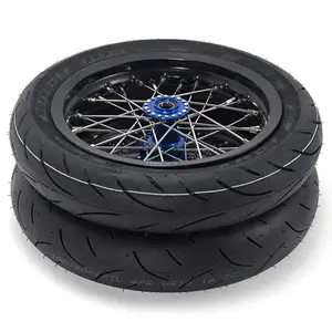 Rims+Tyres Rear Wheel And Front Supermoto Wheel Bike Rim