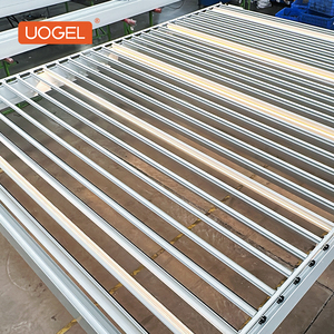 Pergola LED UOGEL C7 con Telaio in <span class=keywords><strong>Alluminio</strong></span> Bianco Verniciato a Polvere, Impermeabile, Antivento e Anti-Tifone per Uso in Cottage - Product Image 3