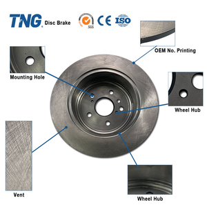 TNG Factory Auto Brake Parts Disques de frein de voiture pour CHERY OMODA 5 ARRIZO 5 GT PRO PLUS GX 8 ETOUR X70 PLUS DASHING EXEED LX VX - Product Image 4