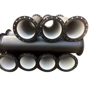 hot sale self-anchored k7 k8 k9 ductile cast iron pipesfor water supply and sewage water treatment in stock