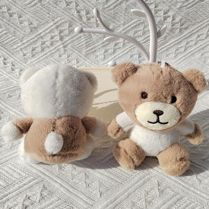 Portachiavi personalizzato in peluche con tecnica di coniglio giocattolo in cotone PP con camicia personalizzata-dalla scatola cieca del produttore - Product Image 4