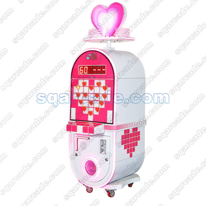 Timer a gettoni con motore visivo multiplo a 16 tasti Happy Tapping Naughty Beans Reaction Test macchina gioco per bambini - Product Image 6