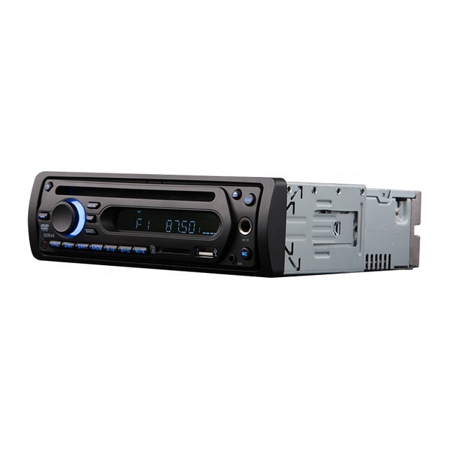 Plant Wholesale Car Stereo Entertainment FM/AM Music Audio Player HD Auto Radio Universal DC12-24V Single Din DVD for Bus Lorry