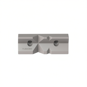 ชุดปากจับเหล็กกล้าที่มีความแม่นยำสูง V-Jaw สำหรับโมดูลาร์ไวส์ 1 คู่ - Product Image 2