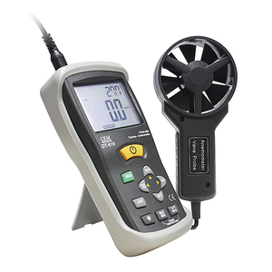CEM DT-619 เครื่องวัดความเร็วลมทางทะเลพร้อมเครื่องวัดอุณหภูมิและอัตราการไหลของอากาศ - Product Image 2