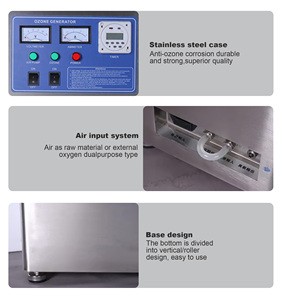 Generador de Ozono JM con Bomba PLC y Motor para Tratamiento de Agua de <span class=keywords><strong>Piscina</strong></span> con Ozono, 60g/Hora, 10-60Mg/L - Product Image 4