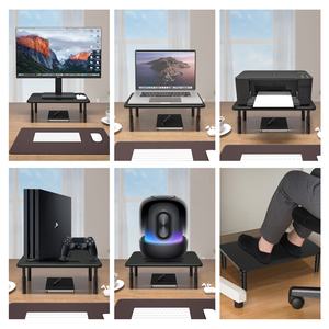 MST003M Support de moniteur pour écran d'ordinateur Imprimante pour ordinateur portable Support pour ordinateur portable Étagère de bureau Organisateur de bureau - Product Image 6