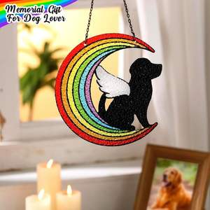 Suncatcher de Cristal de Vidro Colorido Personalizado para Decorações de Janela - Product Image 4