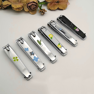 핫 세일 스테인레스 스틸 안티 스플래시 실버 컬러 발가락 손톱 깎기 손가락 손톱 깎기 고품질 네일 커터 클리퍼 - Product Image 1