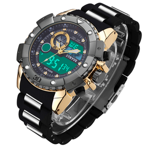 STRYVE brand S8001 hot Sport <span class=keywords><strong>orologio</strong></span> <span class=keywords><strong>digitale</strong></span> da <span class=keywords><strong>uomo</strong></span> 3ATM <span class=keywords><strong>orologio</strong></span> da polso impermeabile orologi da <span class=keywords><strong>uomo</strong></span> all'ingrosso di lusso di alta qualità - Product Image 1