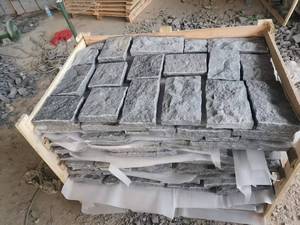 Outdoor <strong>Granite</strong> <strong>Flamed</strong> Split Paving <strong>Cubes</strong> Durable Black/Grey/Beige <strong>Granite</strong> Cobblestone - Product Image 3