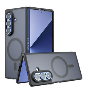 Coque transparente magnétique antichoc pour Samsung pour Galaxy Z Fold 7 Skin Feel Anti Fingerprint Matte Transparent Mobile Phone Cases - Product Image 2