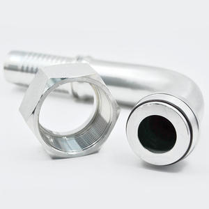 हाइड्रोलिक एडाप्टर 1b 1c1d2b सीधे-हाइड्रोलिक पुरुष थ्रेडेड प्रकाश और भारी शुल्क संपीड़न फिटिंग के माध्यम से - Product Image 5