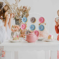 Acrylic Pastry Display, Donut Wall, Dessert