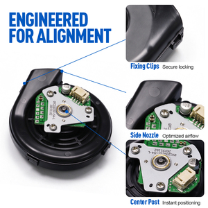 Composants d'origine du ventilateur souffleur d'air, module moteur de ventilateur à ailettes, pièces de robot aspirateur pour Viomi v5/pro VXVC23 VXVC15-JC - Product Image 3