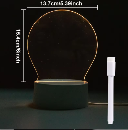Warm White Circle