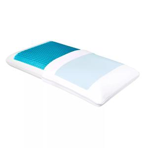 Luxus Medium Firm Ungiftiges Gel Infundiert Cool Silikon Memory Foam Kissen Gestrickte Nackens tütze Solid Pattern Type - Product Image 5