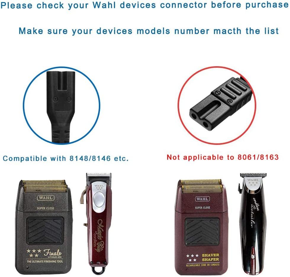 WAHL 電動バリカン充電器 モデル8164/8591/8148/8504対応 DCポート