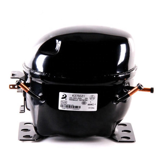 K375CZ1 Small Compressor 1/2hp and R134a Refrigerator Compressor