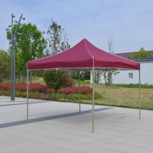 Ensemble de tentes pliantes avec structure en acier, logo personnalisé, 3x3m, tente automatique imperméable, tente de plage pliable pour salon professionnel et publicité - Product Image 2