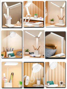 कस्टम फैक्टरी पेन धारक डेस्क लैंप आधुनिक डिजाइन प्रकार-सी नवीनता रिचार्जेबल बैटरी एलईडी टेबल लाइट 6000k डेलाइट टच - Product Image 3