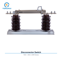 Interrupteur sectionneur isolant pour couteau rotatif vertical, type 2 phases, structure de châssis