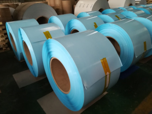 La película Azul aislado <span class=keywords><strong>de</strong></span> bobina <span class=keywords><strong>de</strong></span> <span class=keywords><strong>aluminio</strong></span> bobina canalón 400 mm polysurlyn <span class=keywords><strong>de</strong></span> <span class=keywords><strong>aluminio</strong></span> ruido barrera - Product Image 3