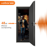 Puertas de losa Tamaño personalizado Acero ignífugo Interior Puerta acústica insonorizada Fabricante