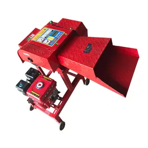 Multifunctional Manual Agriculture Farm Household Animal Feeding Straw Crusher chaff cutter and grinder machine