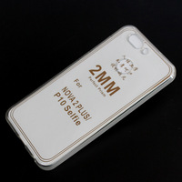 Casing HP Sederhana Anti Air Anti Benturan Fungsi Dompet Bahan TPU Silikon Transparan Tebal 2MM Berkualitas Tinggi Dapat Disesuaikan