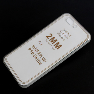 <span class=keywords><strong>Coque</strong></span> de téléphone en silicone TPU souple <span class=keywords><strong>transparente</strong></span> de haute qualité, épaisseur 2 mm, personnalisable, étui simple pour mobile - Product Image 3