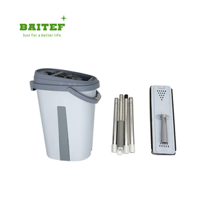 <span class=keywords><strong>2025</strong></span> Hot Bán Nhà Sử Dụng Sợi Nhỏ Lau Xô Đặt Phẳng Lau 360 Độ Xoay Có Thể Gập Lại Cực Thép Thuận Tiện Lưu Trữ Xô - Product Image 4