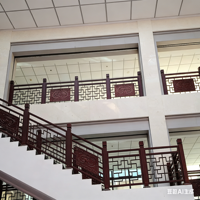 Nouvelle balustrade de balcon en fer forgé de style chinois et clôture de cour extérieure, clôture de protection domestique pour jardin et mur