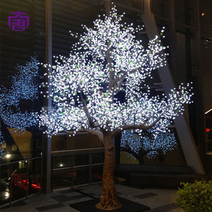Cautivadora Luz LED de Árbol de Flores de Cerezo con Flores Brillantes para Decoración Navideña, Color Personalizado y Alto CRI 95 - Product Image 5