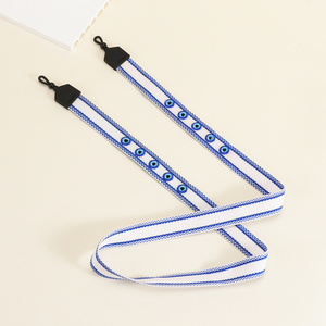 Pesca ajustable al por mayor niños soporte de cadena de anteojos Bordado de ojos personalizado LOGO deportes gafas de sol correa de cordón - Product Image 6