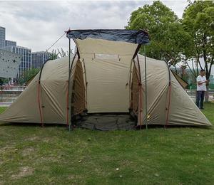 เต็นท์แคมป์ปิ้งสำหรับครอบครัวแบบ Glamping สำหรับงานปาร์ตี้กลางแจ้ง เต็นท์สี่ฤดู Silverline สองห้องนอน - Product Image 2