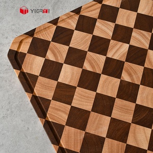 <span class=keywords><strong>Oem</strong></span> Checker cắt khối keo cuối hạt thớt Acacia hình chữ nhật gỗ Hội Đồng Quản trị rắn Gỗ Nhà Bếp Hội Đồng Quản Trị - Product Image 5