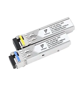 תואם SFP 1.25G 1000base-BX WDM 20km 1310/1550nm SM LC DDM מודול משדר אופטי sfp יצרן בידי