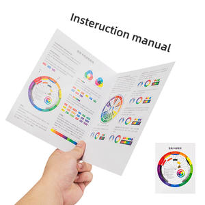 Tattoo Ink Color Wheel Chart Chinesisch und Englisch Tattoo Permanent Makeup Zubehör Micro Pigment Nail Manic ure Art Color Wheel - Product Image 3